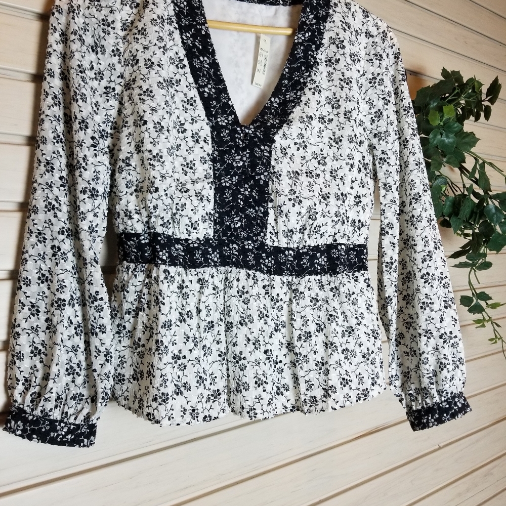 Madewell V-Neck Blouse